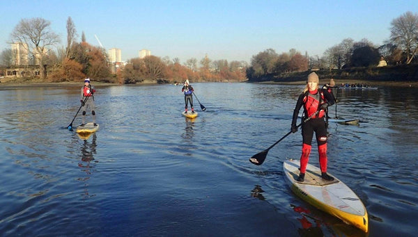 Paddleboarding Through London for Two 