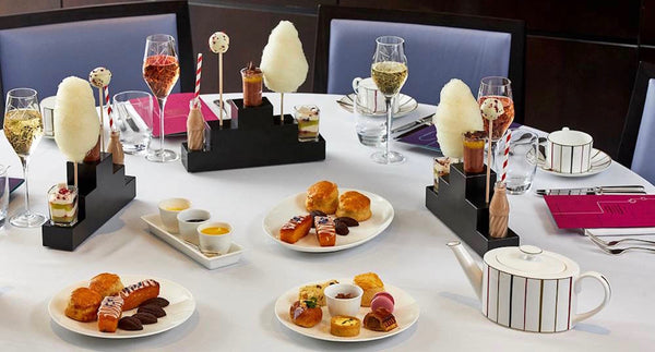 5 gold things Charlie & The Chocolate Factory’s Afternoon Tea at One Aldwych, Covent Garden