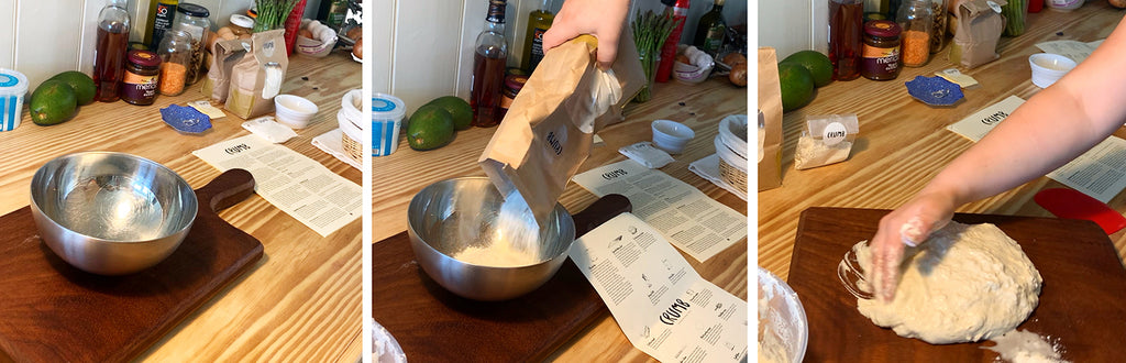 Making sourdough