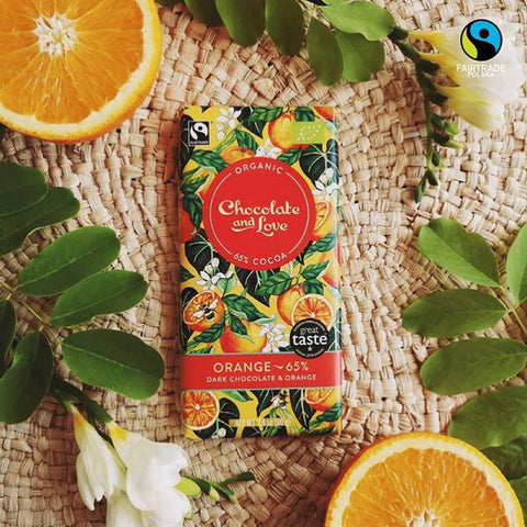 Chocolate and Love orange chocolate