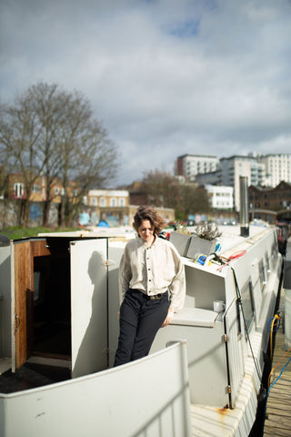 calypso rose on her canal boat