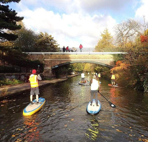 Paddleboard in Little Venice London