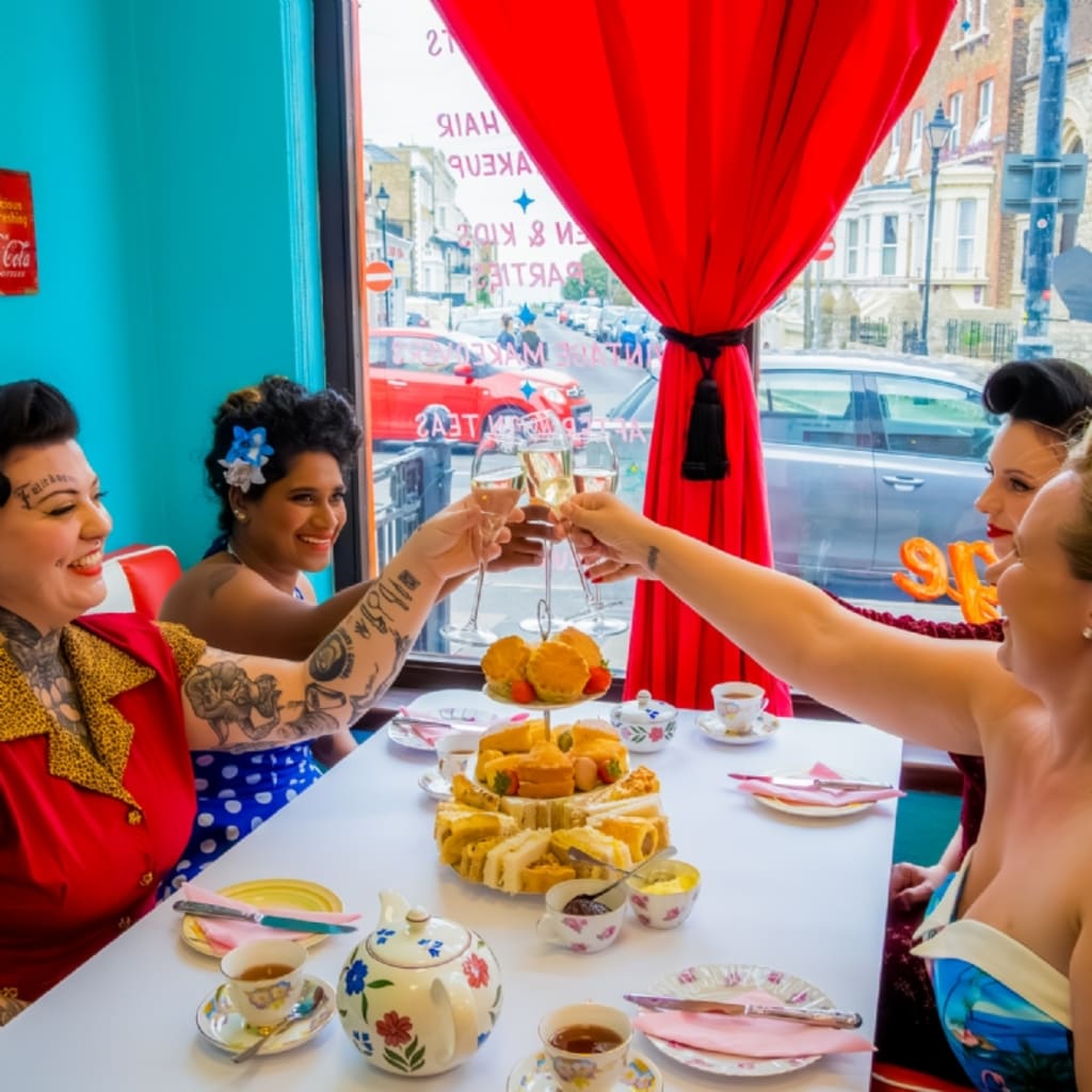 Vintage Afternoon Tea for Two