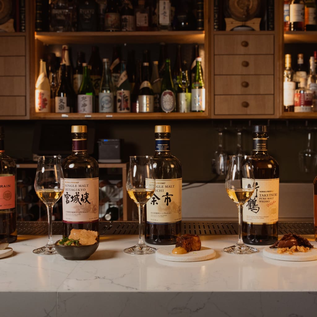 Nikka Japanese Whisky Experience with Food Pairing
