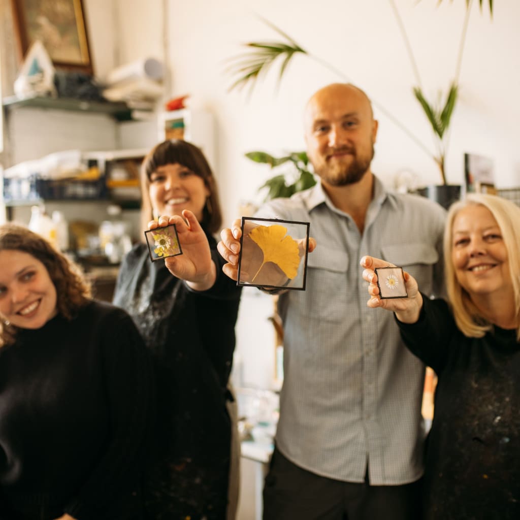Wildflower and Stained Glass Decorations Workshop, Bristol