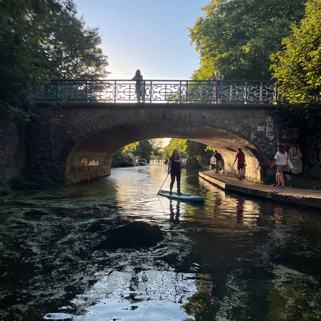 Sunset Paddleboard through London