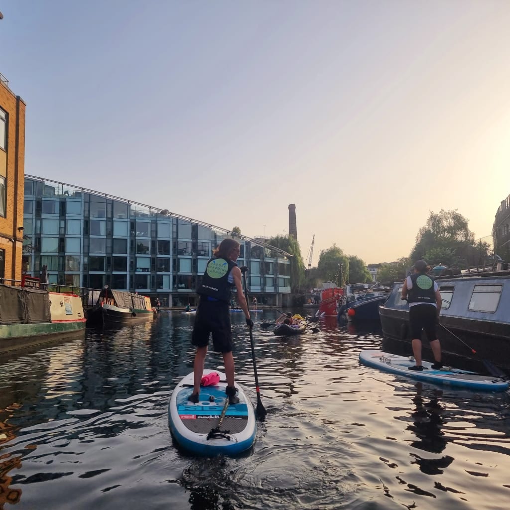 Sunset Paddleboard through London