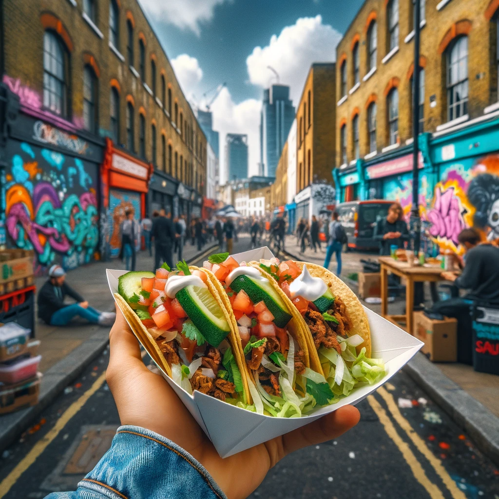 A TASTY TACO HUNT IN EAST LONDON