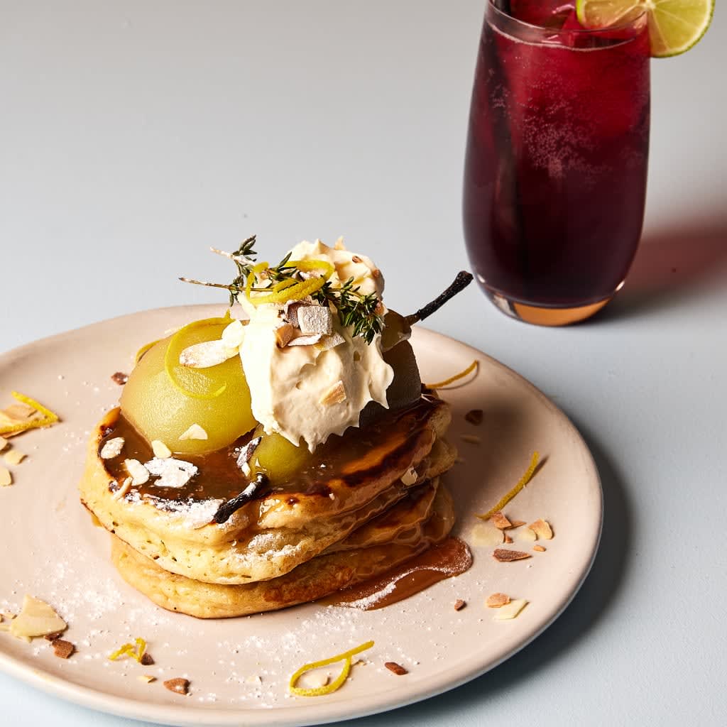 Indulgent Sweet Pancakes and Prosecco For Two 
