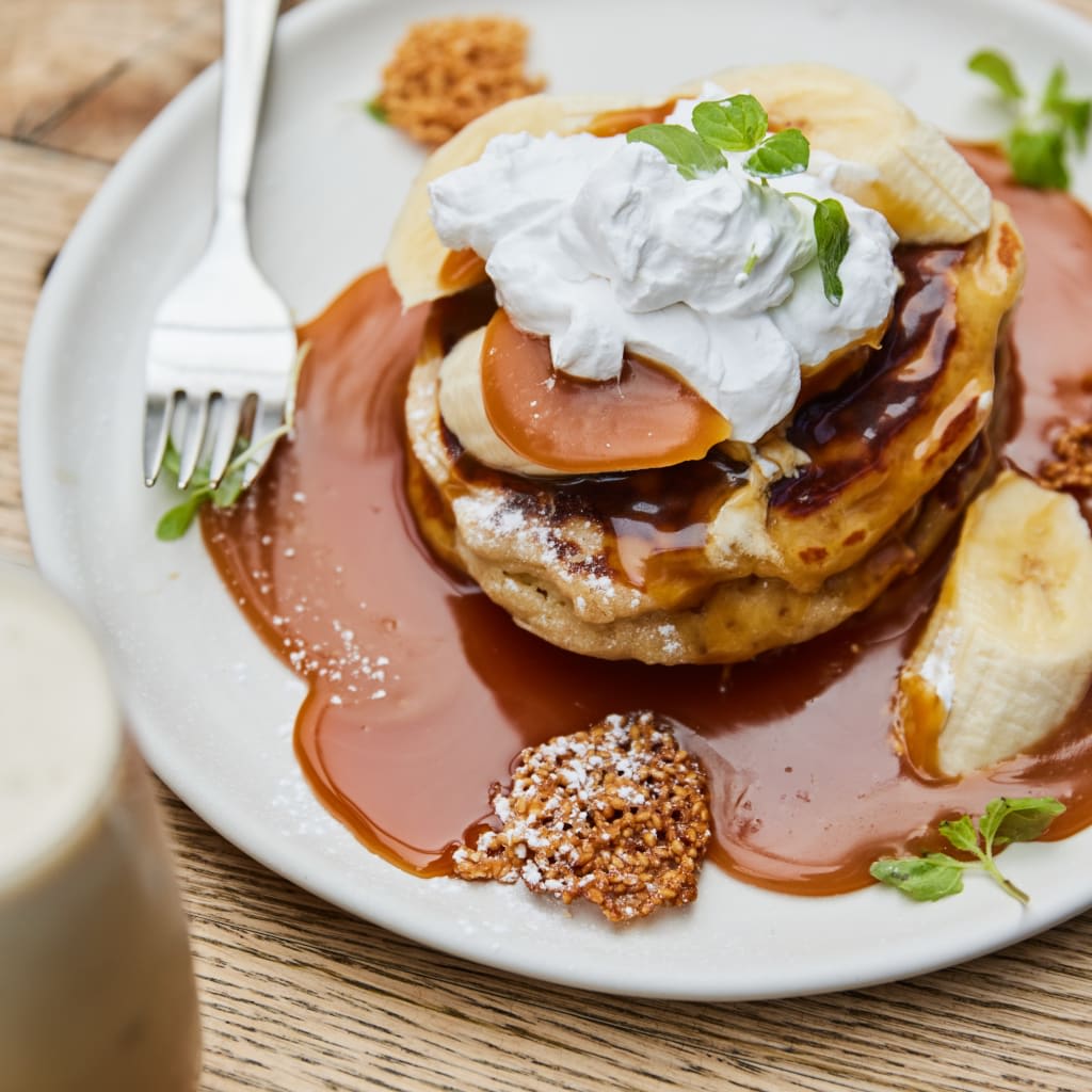 Indulgent Sweet Pancakes and Prosecco For Two 