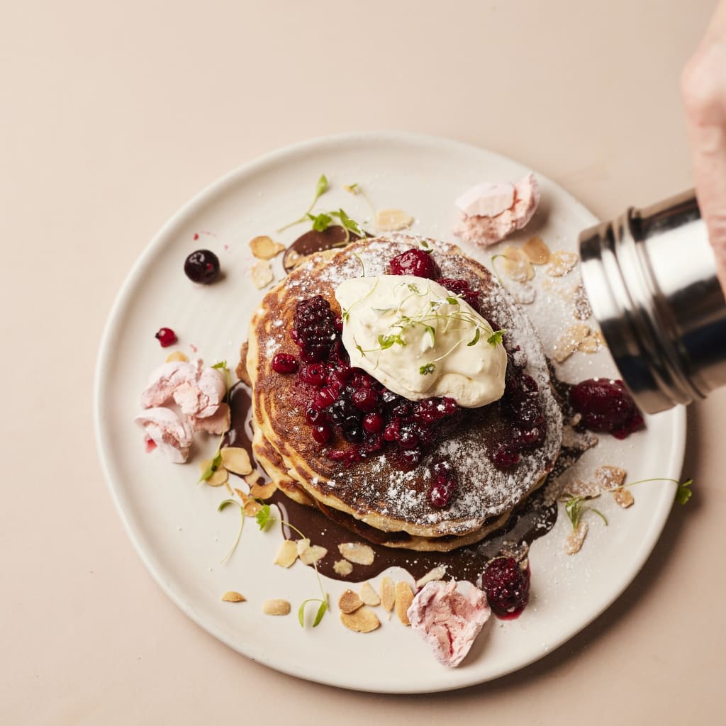 Indulgent Sweet Pancakes and Prosecco For Two 