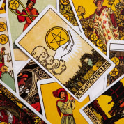 Tarot Card Linocut Workshop, Manchester