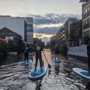 Sunset Paddleboard through London