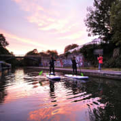 Sunset Paddleboard through London
