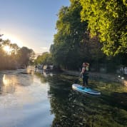 Sunset Paddleboard through London