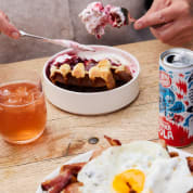 Indulgent Sweet Pancakes and Prosecco For Two 