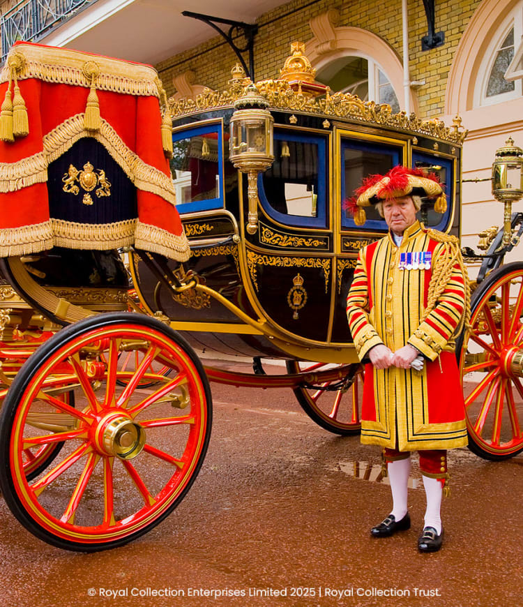 Entrance to The Royal Mews & Lunch at The Royal Horseguards Hotel for Two