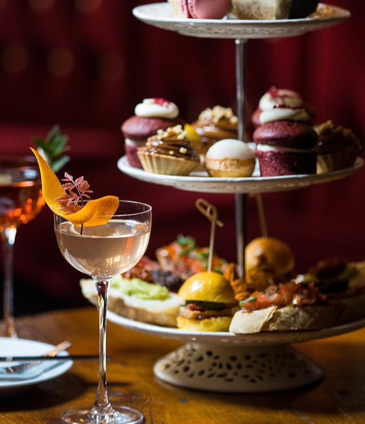 Afternoon Tea for Two with Bottomless Bubbly and Cocktails at MAP Maison