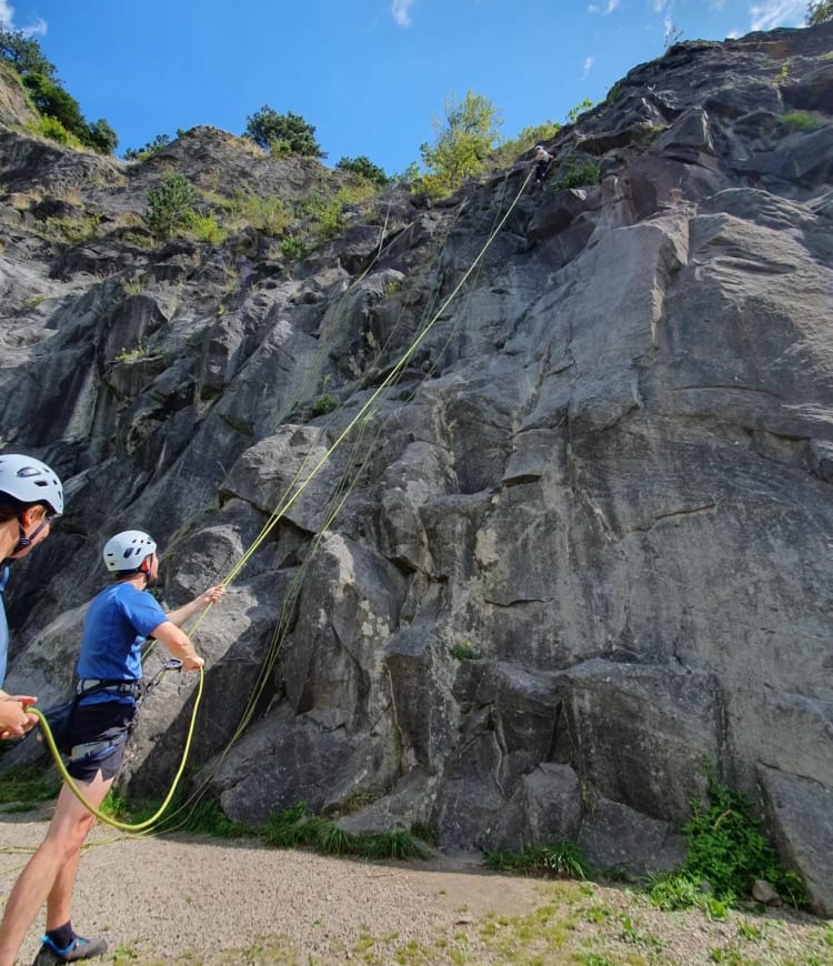 Up, Up and Up again - Avon Gorge Rock Climbing