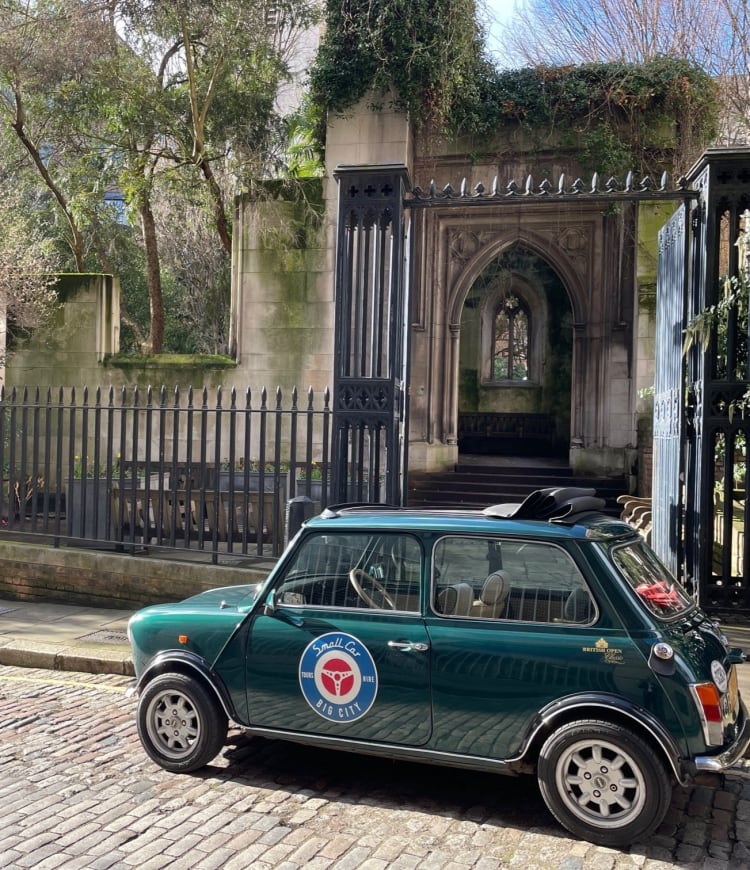 Secret Garden Tour in a Classic Mini Cooper