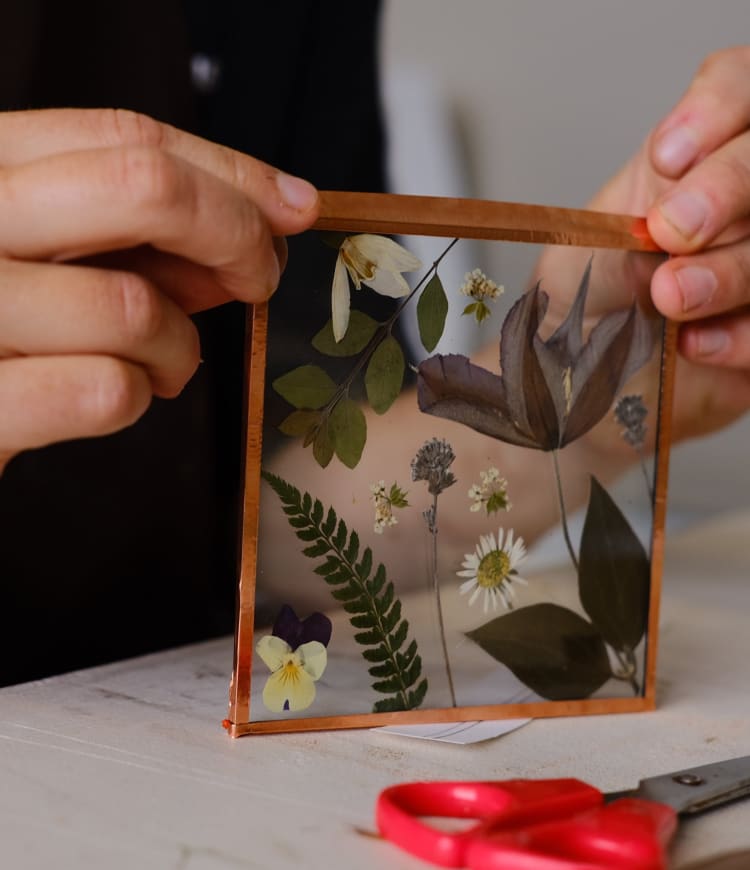 Wildflower and Copper Foiling Workshop, Bristol