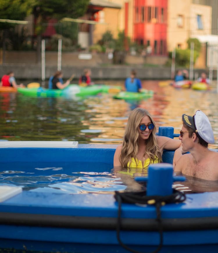 Hot Tub Boat London