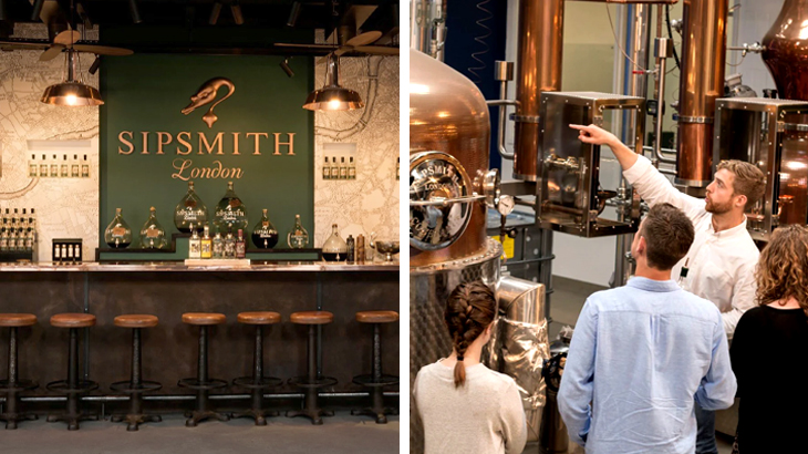 Sipsmith’s Distillery Tour in London – immersive London experience exploring gin production