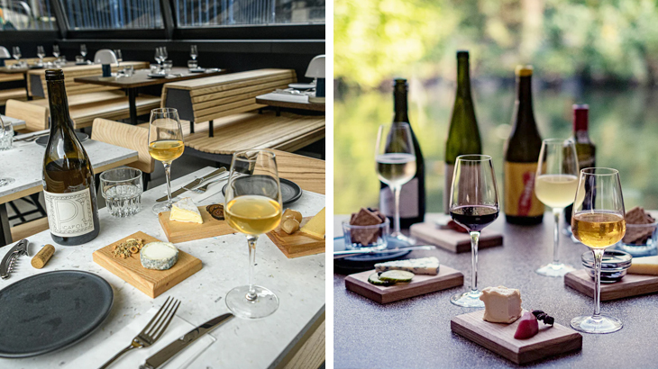 Cheese afternoon tea and cheese and wine tasting experiences in London with gourmet cheeses and wine