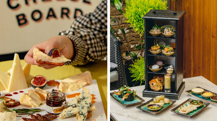 London experiences featuring Japanese Afternoon Tea at Sanctum Soho and Funky Cheese Shoreditch day date