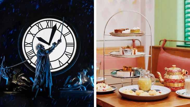London experiences in Covent Garden featuring Indian Afternoon Tea and Back to the Future themed lunch