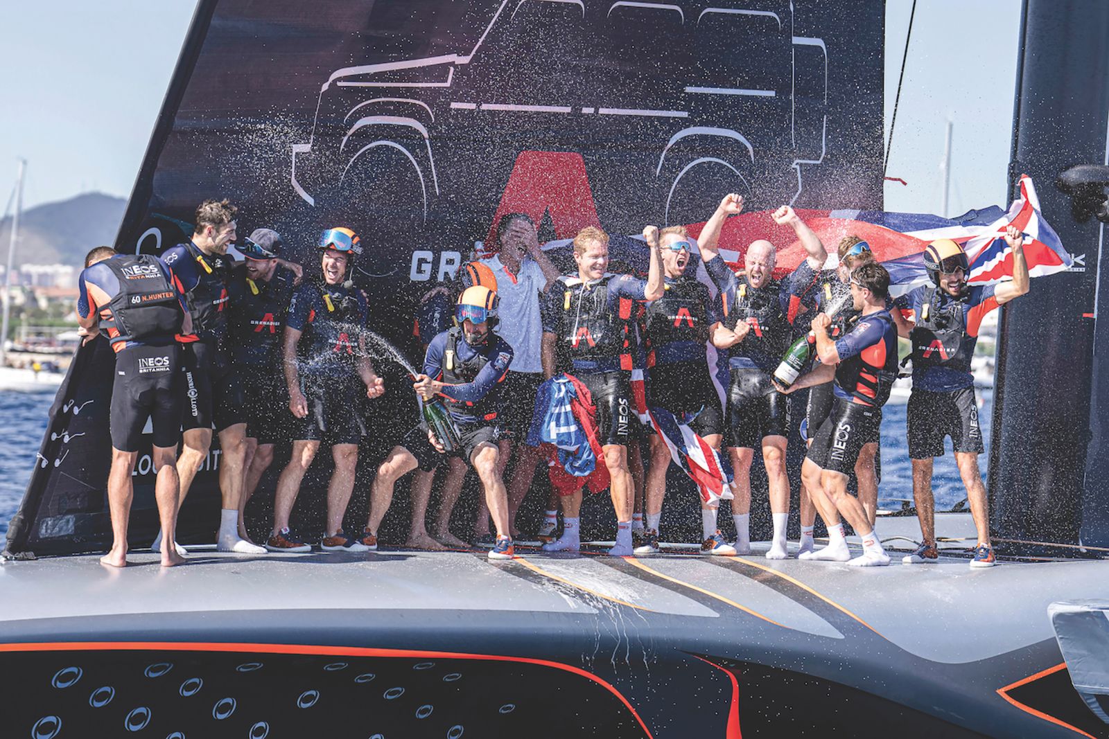 Overwinning Louis Vuitton Cup