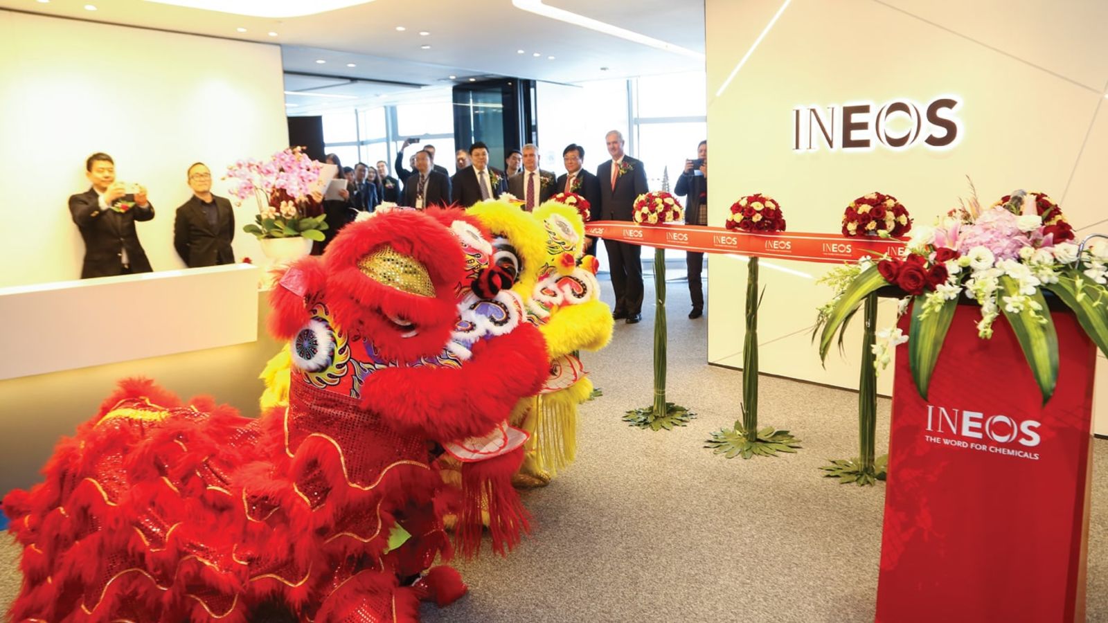 INEOS zentralisiert Shanghai-Teams