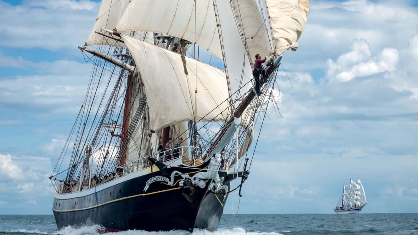 Vom Wind getrieben