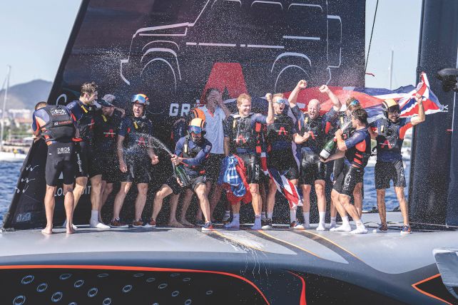 Louis Vuitton Cup victory
