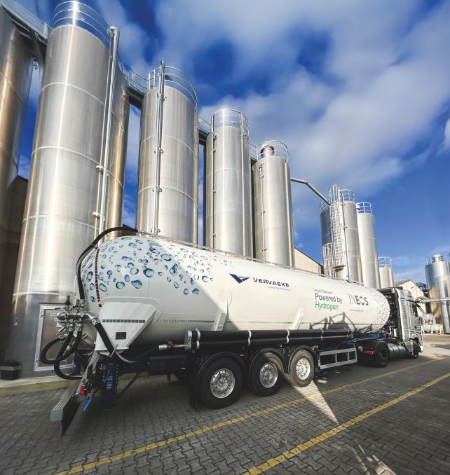 Hydrogen does the heavy lifting