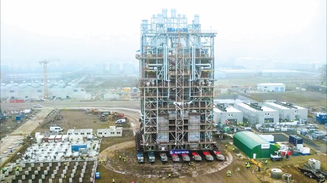 Project ONE starts to take shape as collosal furnaces survive 12,500 nautical mile journey from Thailand