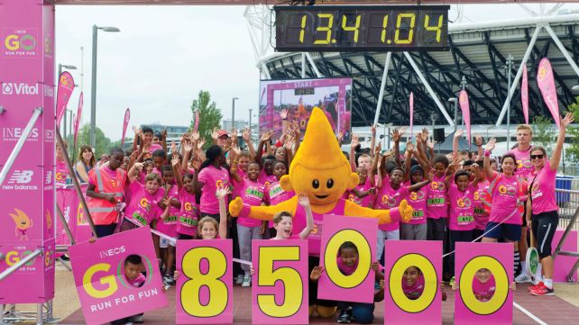 GO Run For Fun breaks record