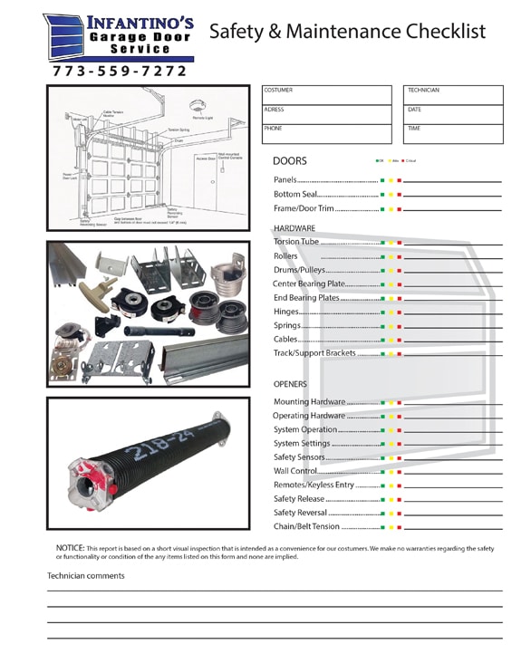 Infantino S Garage Door Service Chicago Il Replacement Repair