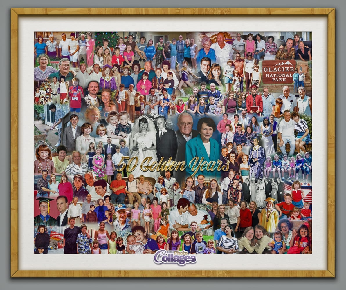 60 Year Anniversary Gift For Parents Wedding Anniversary Personalized Gifts  - Oh Canvas