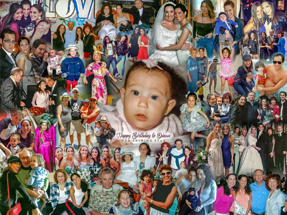 Birthday Photo Gifts Collages Digital Art