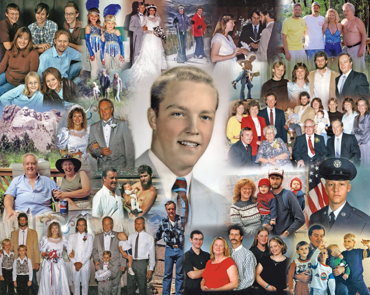 Custom Photo Memorial Gifts, Remembrance Photo Collage