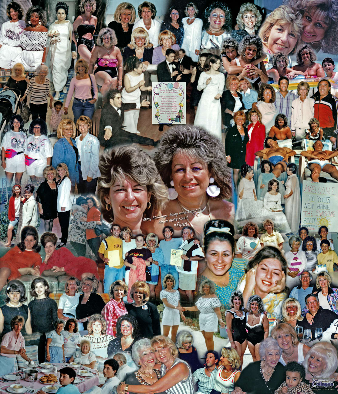 birthday collage ideas for best friend