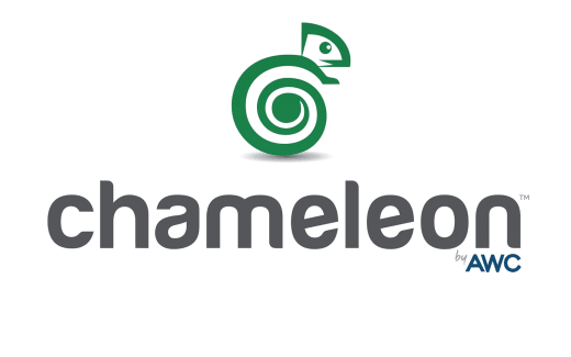 Chameleon logo design for water filtration company in Las Vegas