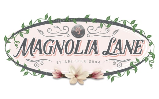 Logo and brand identity for Magnolia Lane Las Vegas