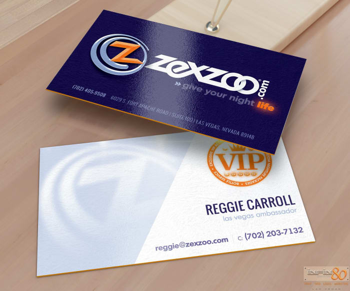 Logo, corporate identity and brand design business cards