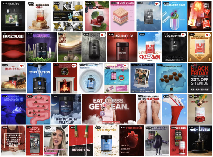 Motion design and video production samples for social media marketing