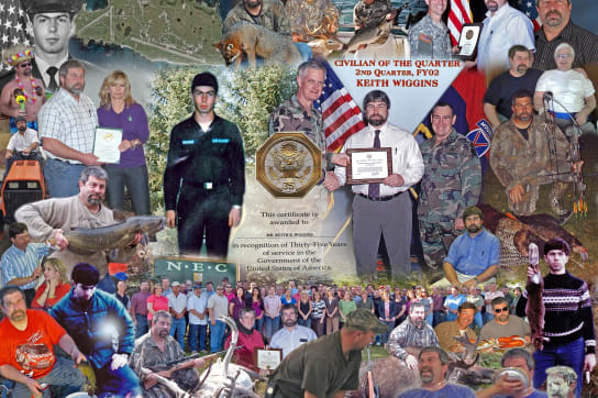 Retirement photo gift idea for Veterans and husbands