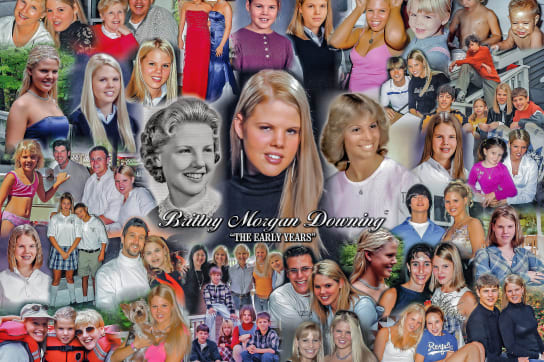 Sweet 16 party photo poster idea