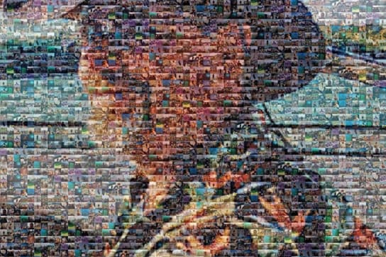 Father's Day photo mosaic gifts prints