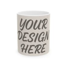 ceramic mug, (11oz, 15oz)